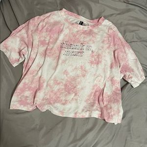 thank u next cropped tee